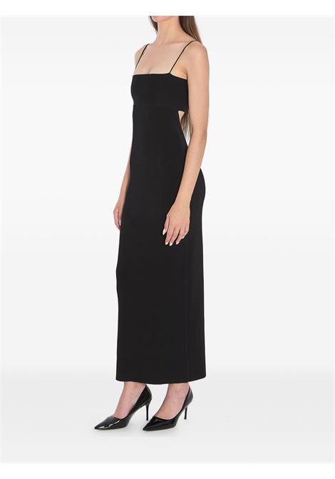 Black cut-out midi dress Alexander Wang - women ALEXANDER WANG | 1KC3256002001